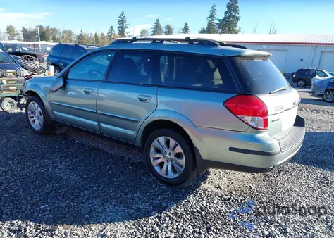 2009 Subaru Outback 3.0R Limited из США, поврежденный, VIN 4S4BP85C594322219